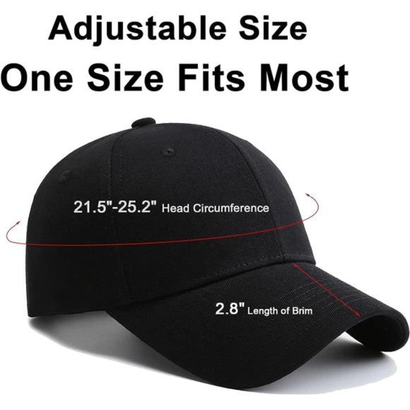 2 Packs Baseball Cap Golf Dad Hat for Men and Women - Picture 7 of 7